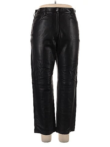 Rebecca Taylor Faux Leather Pants (view 1)