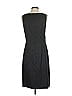 David Meister Solid Gray Black Casual Dress Size 4 - photo 2