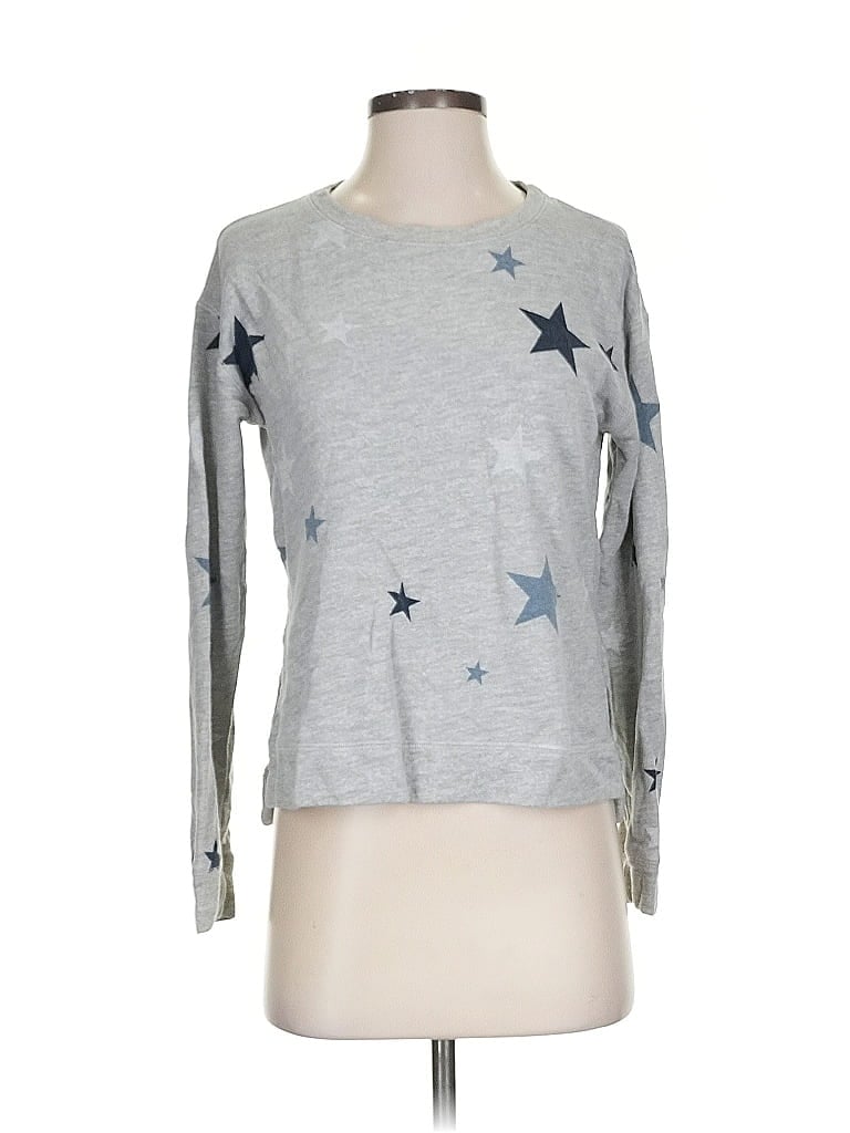 Sundry Stars Silver Sweatshirt Size XS (0) - photo 1