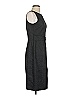 David Meister Solid Gray Black Casual Dress Size 4 - photo 4
