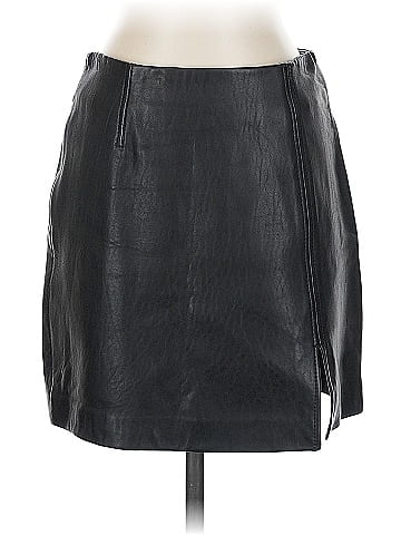 Express Leather Skirt (view 1)