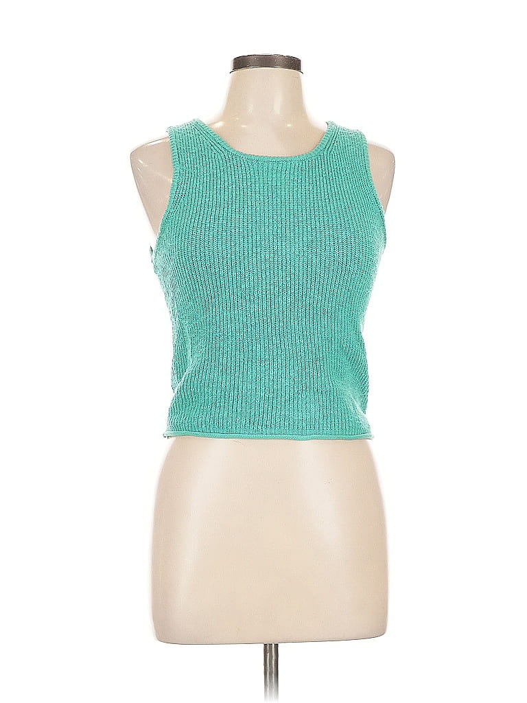 Vigoss Green Sleeveless Top Size L - photo 1