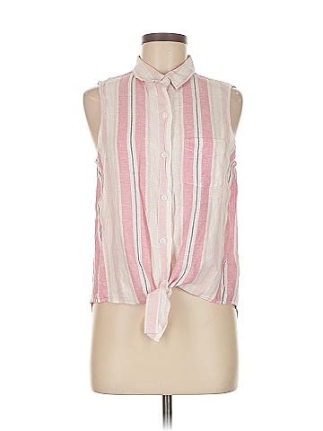 BeachLunchLounge Sleeveless Button-Down Shirt (view 1)