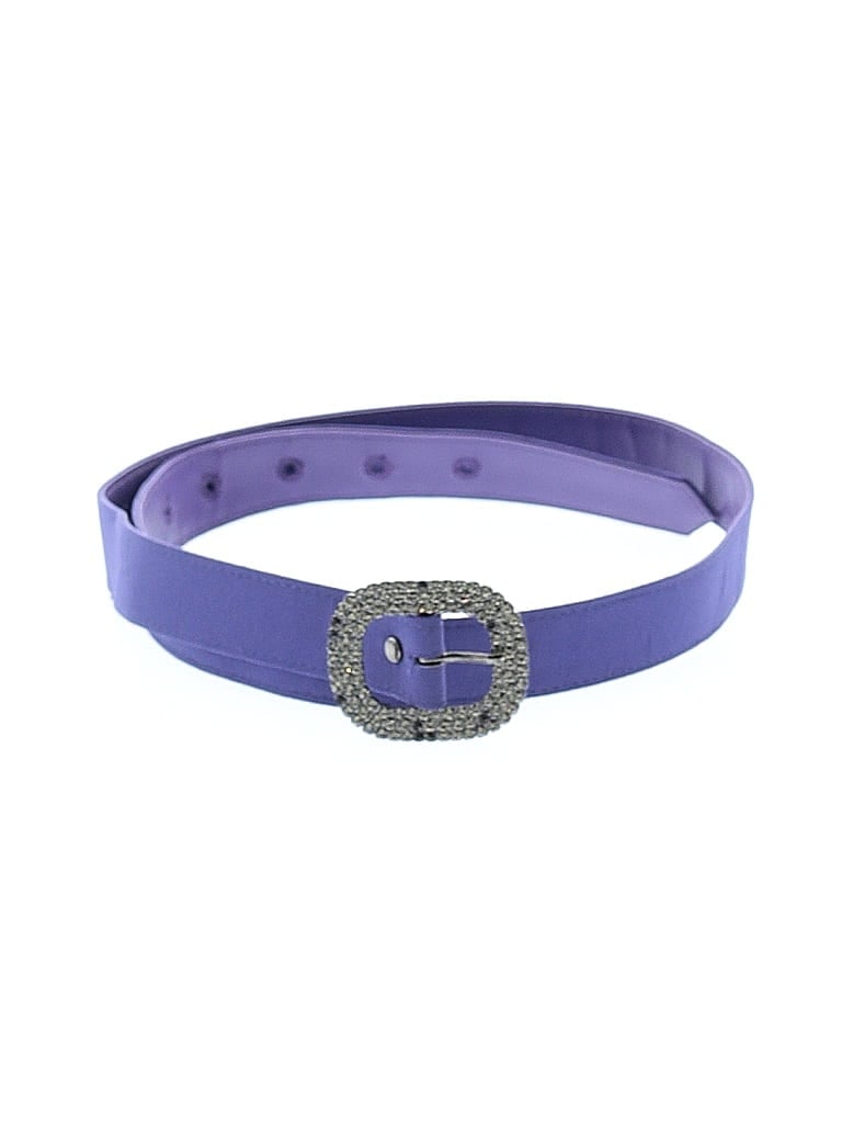 Pre-owned Unbranded Belt In Purple