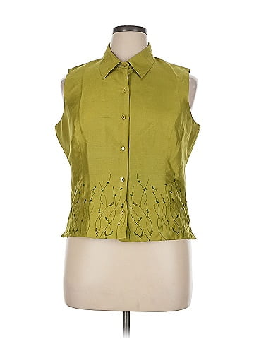 ICE Sleeveless Silk Top (view 1)