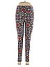 Lularoe Print Purple Leggings One size - photo 1