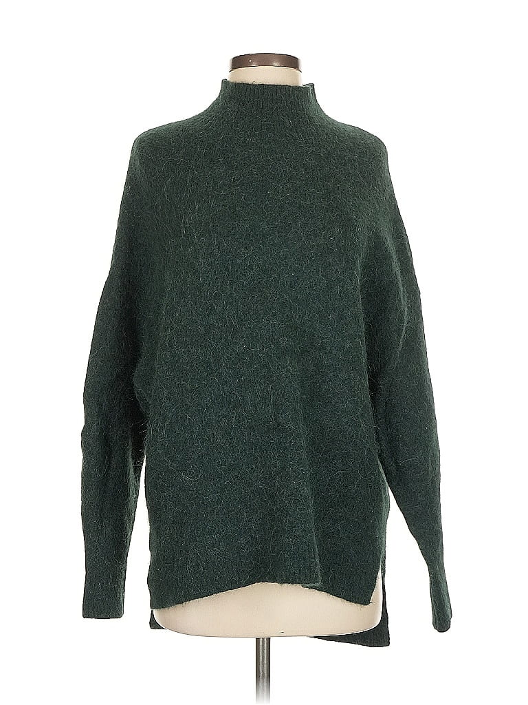 Pre-owned Los Angeles Atelier & Other Stories Turtleneck Sweater In Green