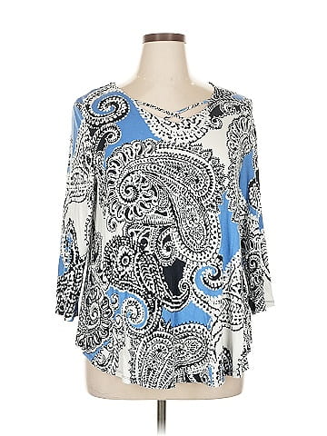 Ruby Rd. 3/4 Sleeve Blouse (view 1)