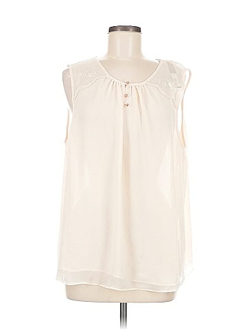 LC Lauren Conrad Sleeveless Blouse (view 1)