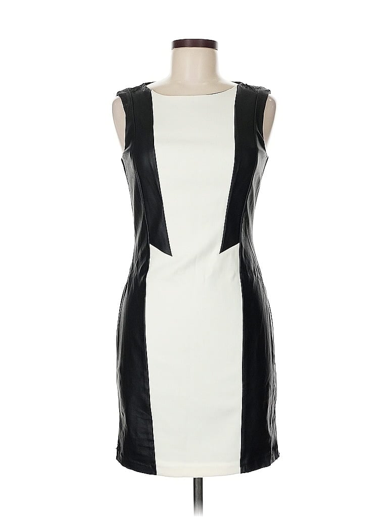 Pre-owned H&m Cocktail Dress In White