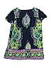 Baby Gap 100% Cotton Paisley Blue Dress Size 2T - photo 2