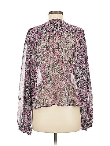 Isabel Marant Long Sleeve Silk Top (view 2)
