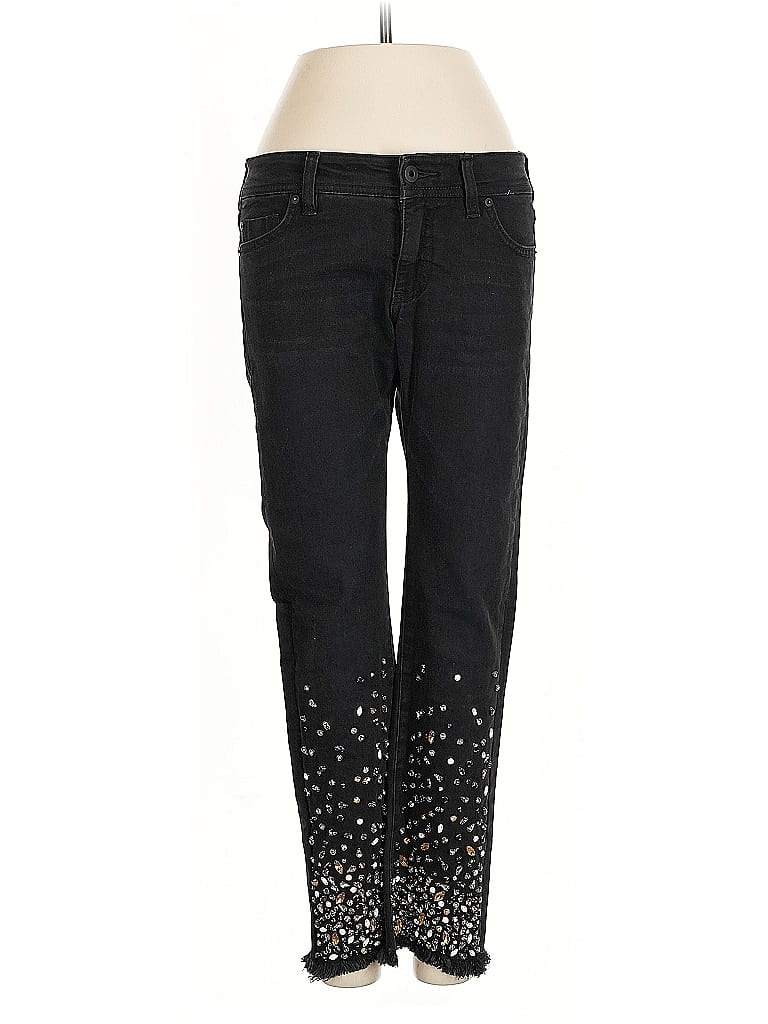 Pre-owned Pilcro And The Letterpress Jeans In Black