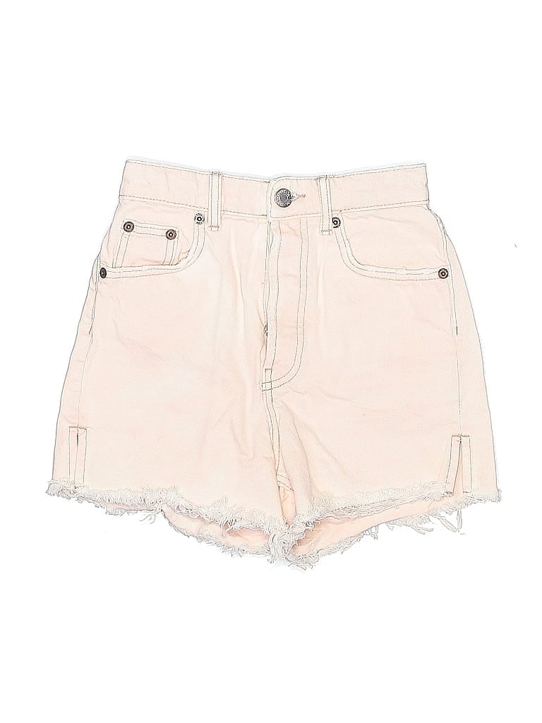 Click to view more detailed imagery on our partner's website Pre-owned Zara Denim Shorts In Pink