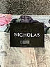 Nicholas 100% Linen Floral Gray Blue Casual Skirt Size 14 - photo 4