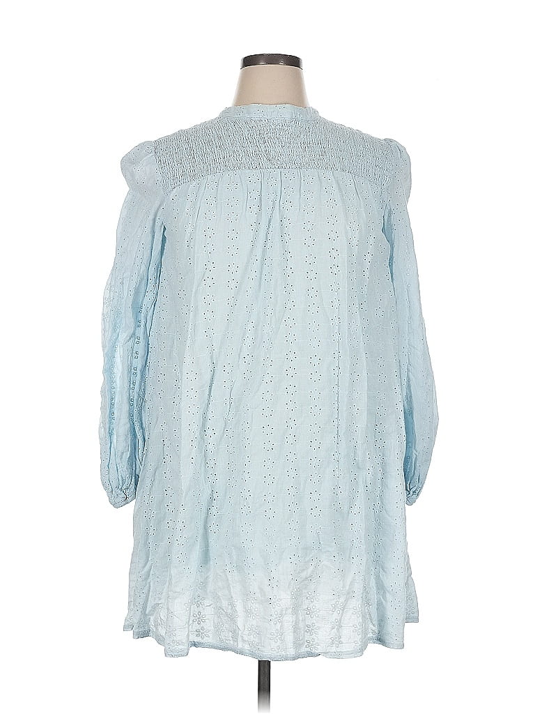 Pre-owned Missguided Casual Dress In Blue