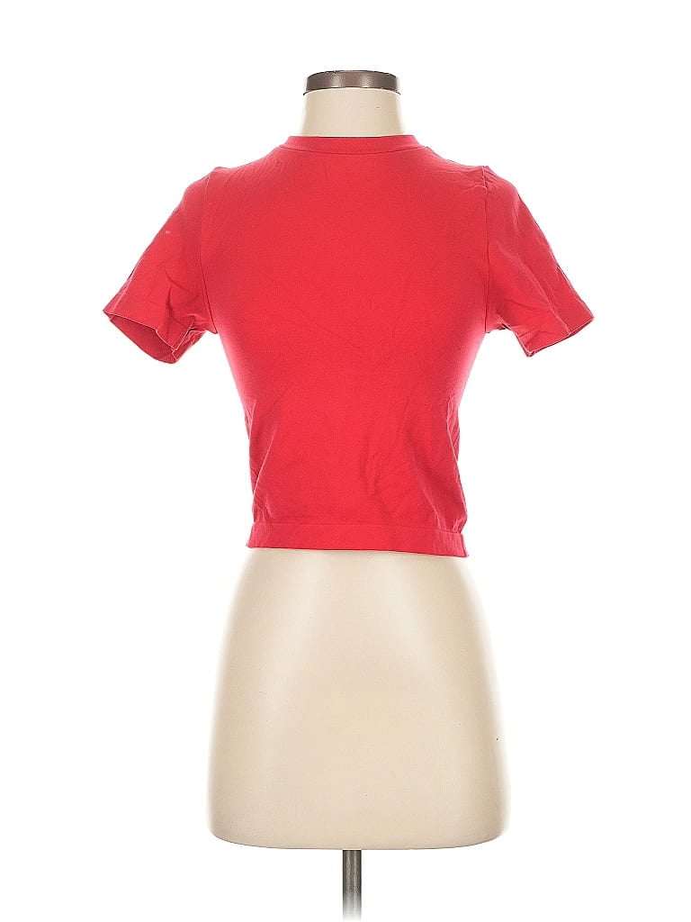Pre-owned A New Day Short Sleeve Turtleneck In Red