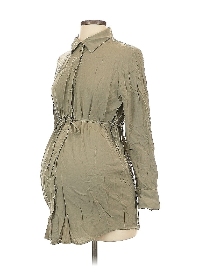 H&M Mama 100% Viscose Green Kimono Size S - photo 1