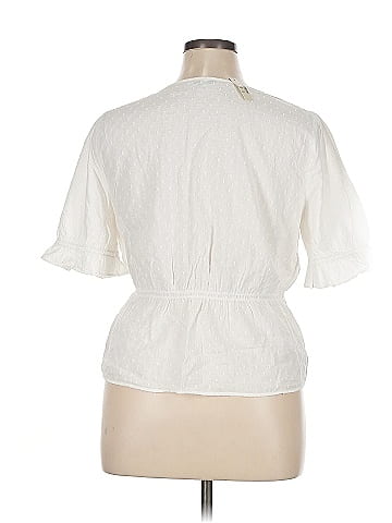 Madewell Short Sleeve Blouse (view 2)