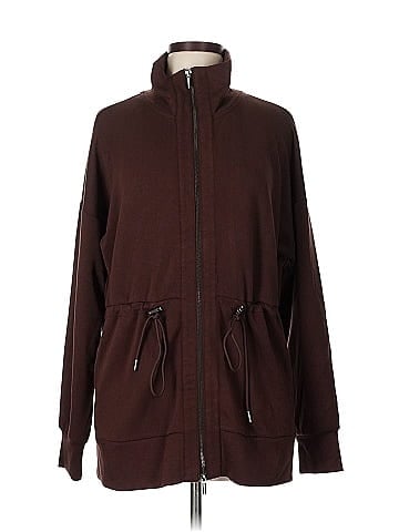 Scoop Zip Up Hoodie (view 1)