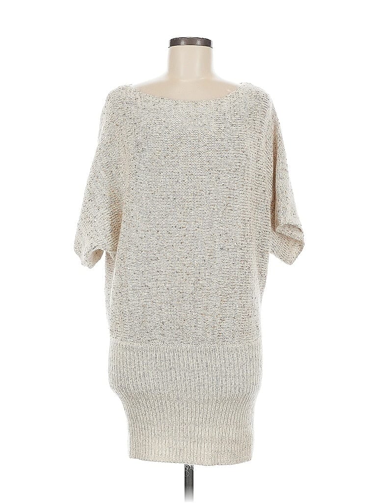 Pre-owned Rachel Rachel Roy Pullover Sweater In White