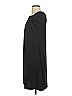 Mary McFadden Solid Black Casual Dress Size S - photo 5