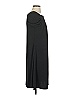 Mary McFadden Solid Black Casual Dress Size S - photo 4