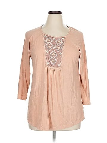 Sonoma Goods for Life 3/4 Sleeve Top (view 1)