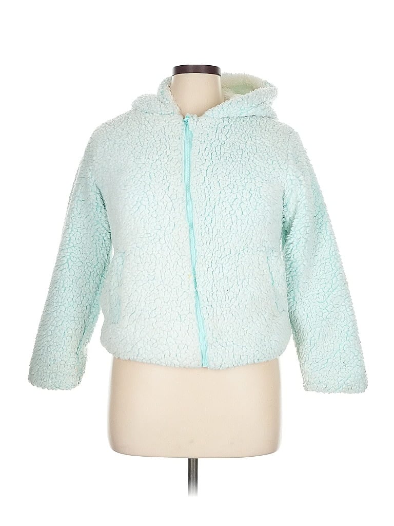 Pre-owned Miss Selfie Cardigan Sweater In Blue