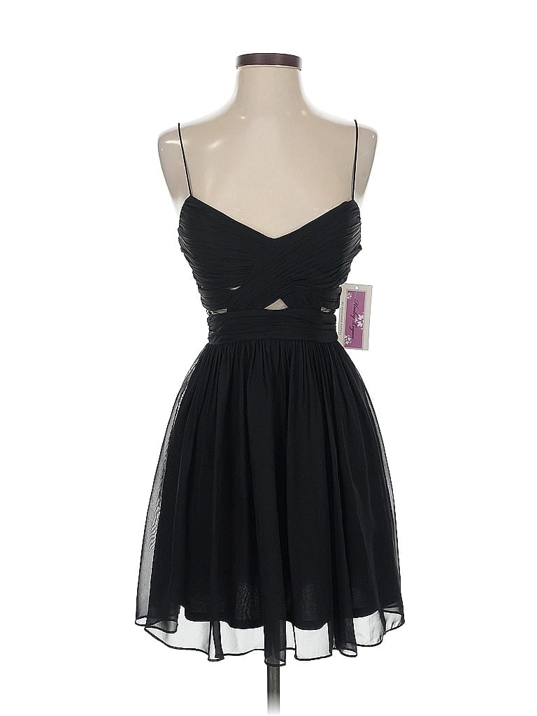 Adrianna Papell Cocktail Dress In Black