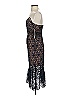 Aqua 100% Polyester Black Cocktail Dress Size S - photo 5