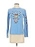 Life Is Good 100% Cotton Blue Long Sleeve T-Shirt Size XS - photo 1