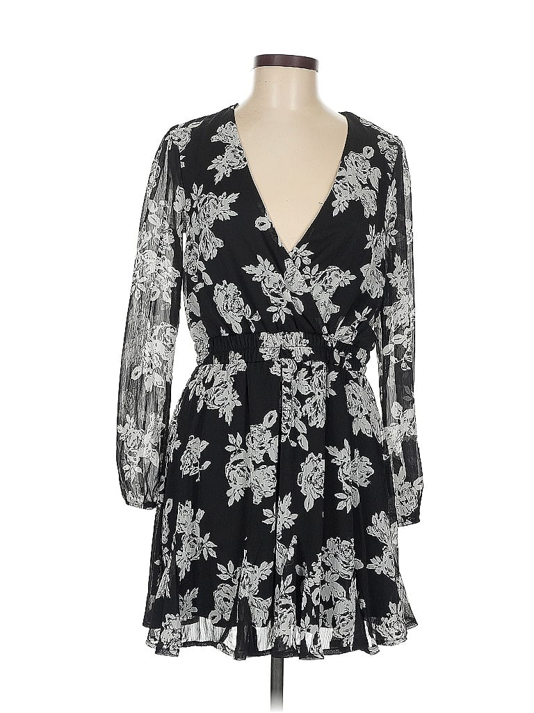 Pre-owned Altar'd State Cocktail Dress In Black