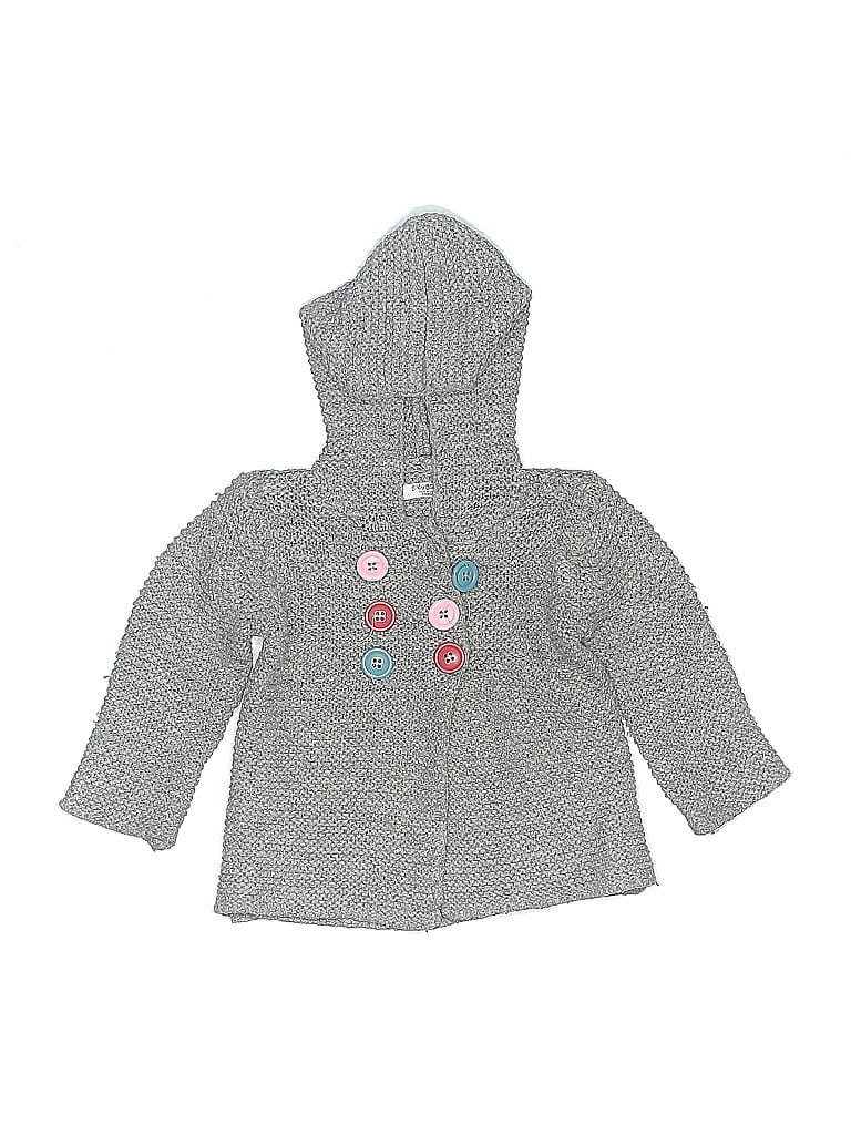 Baby Boden Gray Zip Up Hoodie Size 6-12 mo - photo 1