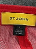 St. John Red Casual Pants Size 4 - photo 3