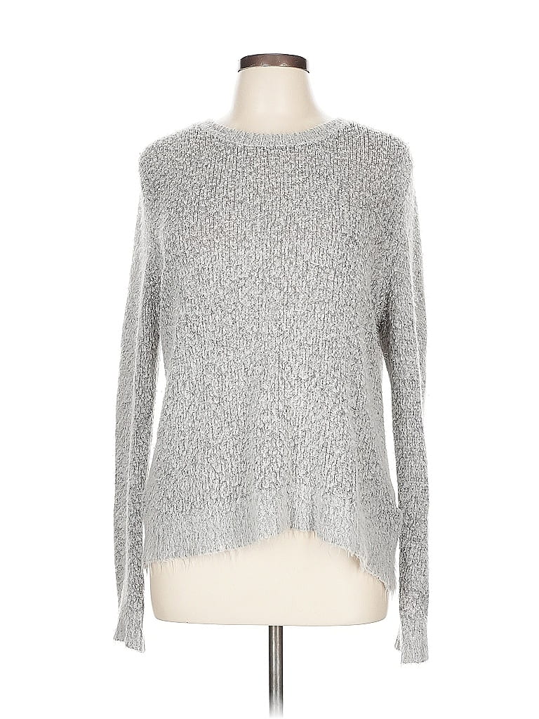 Pre-owned Olivaceous Pullover Sweater In Gray