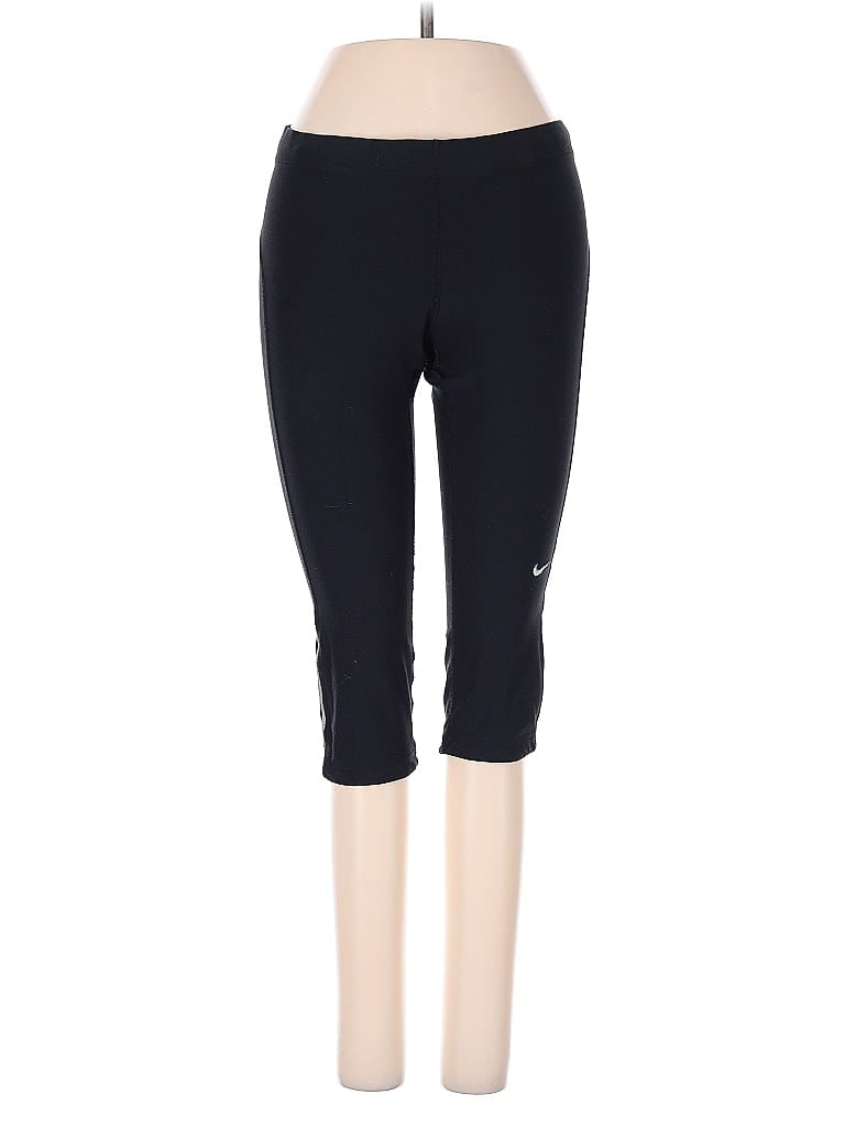 Pre-owned Nike Active Pants In Black