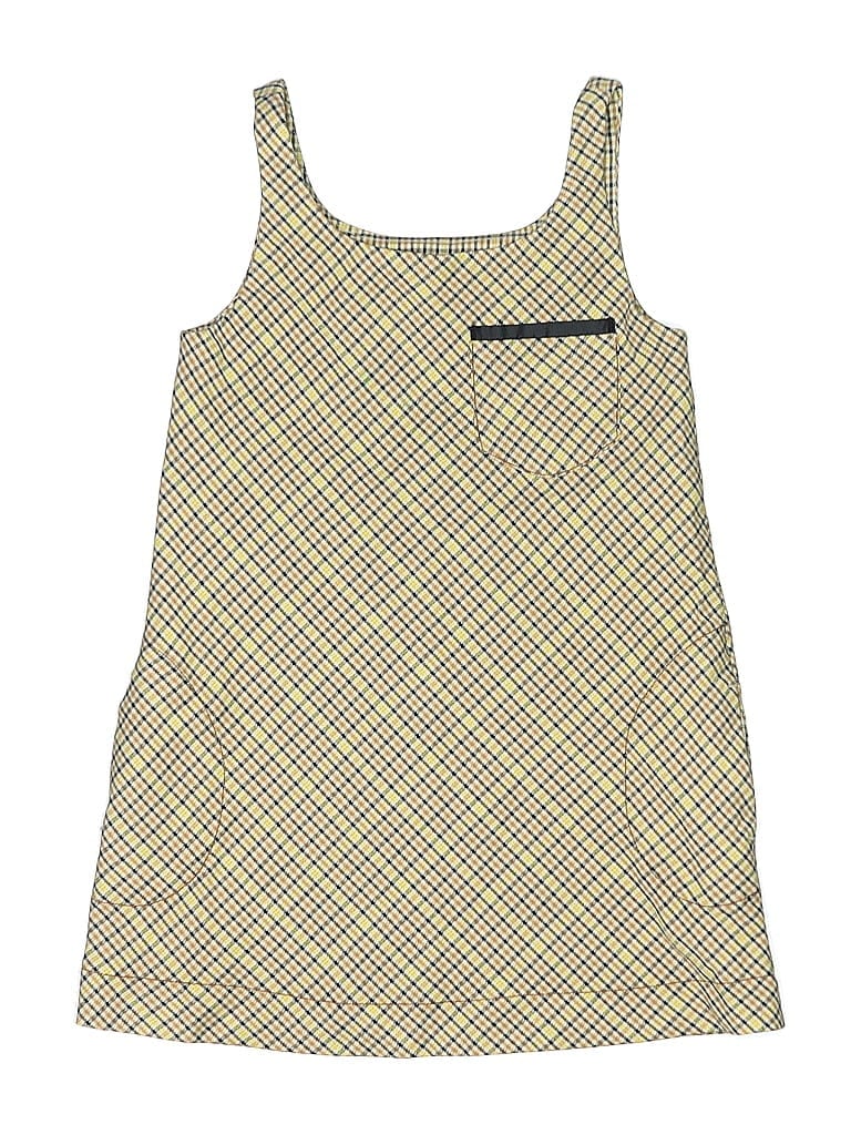 Zara Kids Tweed Yellow Dress Size 6 - photo 1