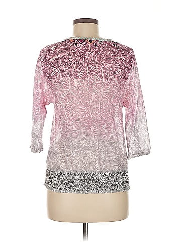 Akemi + Kin 3/4 Sleeve Blouse (view 2)