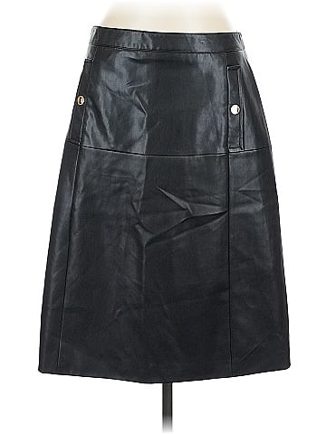 Liz Claiborne Career Faux Leather Skirt (view 1)