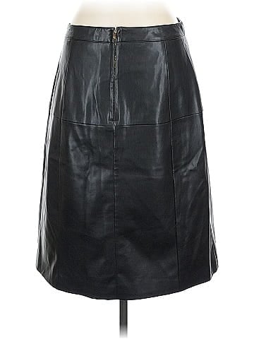 Liz Claiborne Career Faux Leather Skirt (view 2)