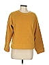 Everlane 100% Polyester Solid Yellow Pullover Sweater Size M - photo 1