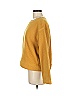 Everlane 100% Polyester Solid Yellow Pullover Sweater Size M - photo 5