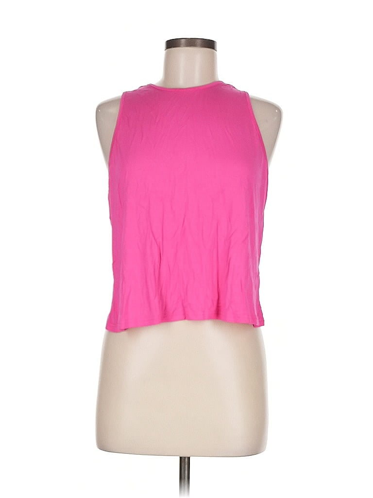 Assorted Brands Tank Top Pink Halter Neckline Tops