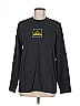 Adidas 100% Cotton Black Sweatshirt Size M - photo 1