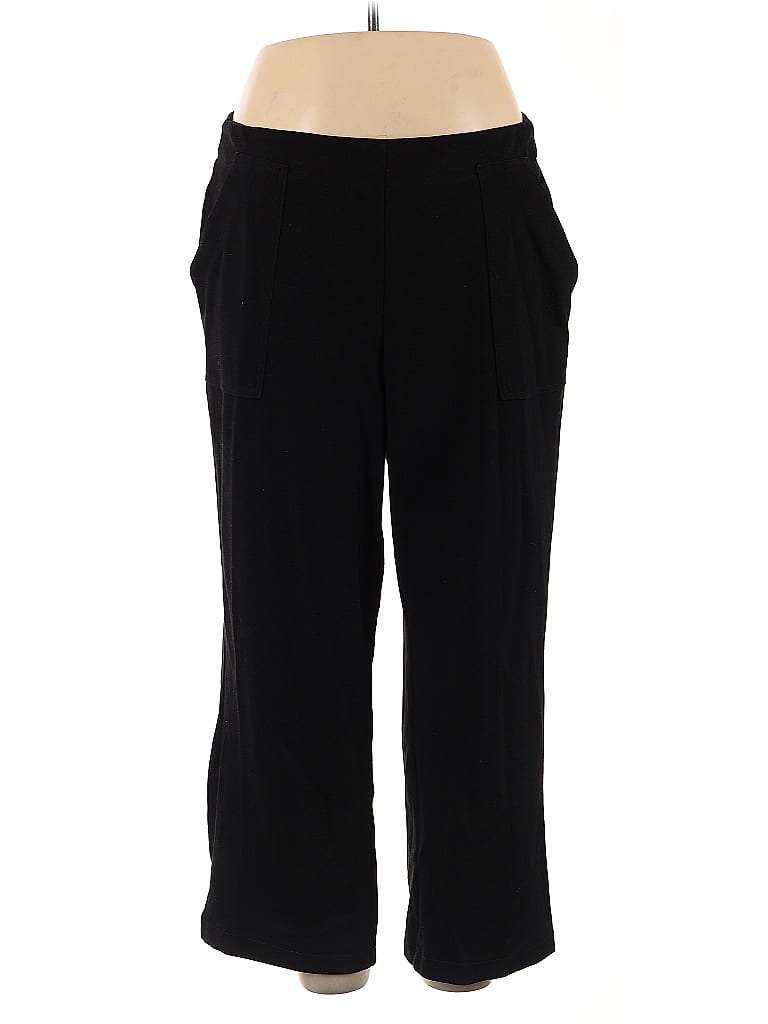Pre-owned Max Studio Casual Pants In Black