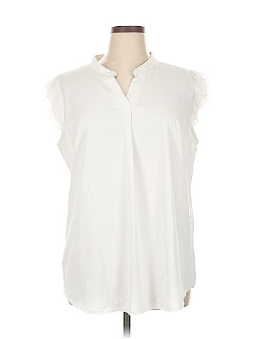 Allegra K Sleeveless Blouse (view 1)
