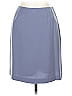 Caslon 100% Polyester Solid Gray Formal Skirt Size 10 - photo 1