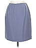 Caslon 100% Polyester Solid Gray Formal Skirt Size 10 - photo 2