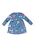 Tea 100% Cotton Blue Dress Size 12-18 mo - photo 1